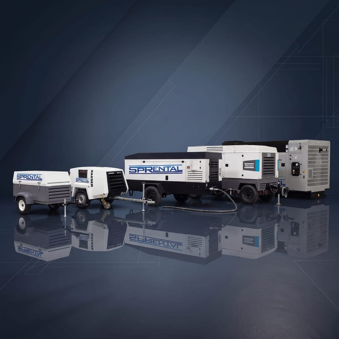 Compressores e geradores Sprental